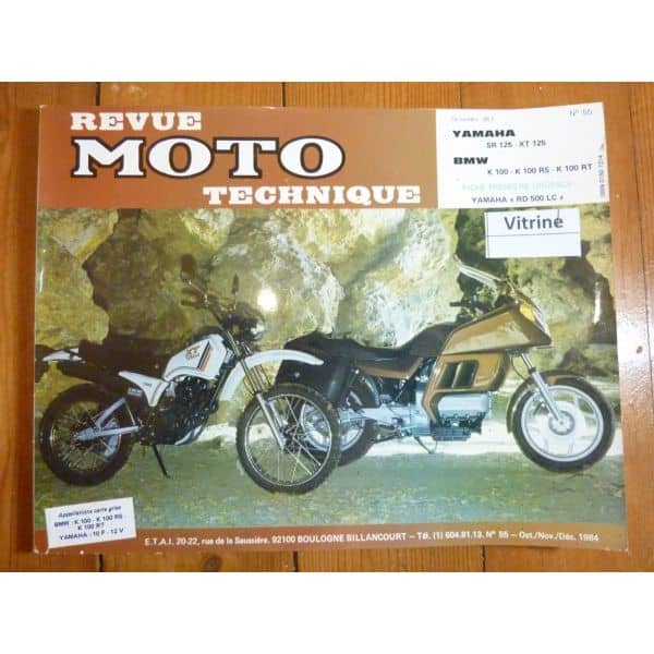 SR125 XT 125 K100 Revue Technique moto Bmw Yamaha