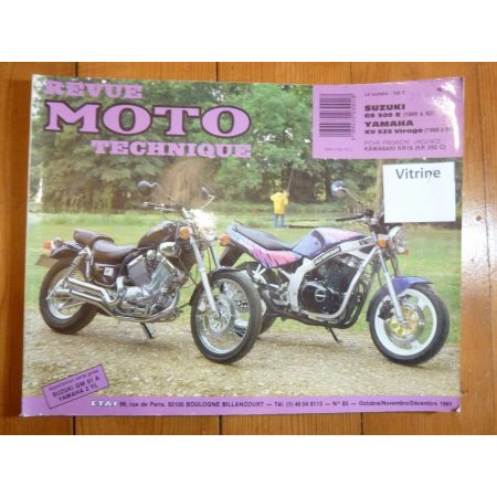 GS500E XV535 Revue Technique moto Suzuki Yamaha