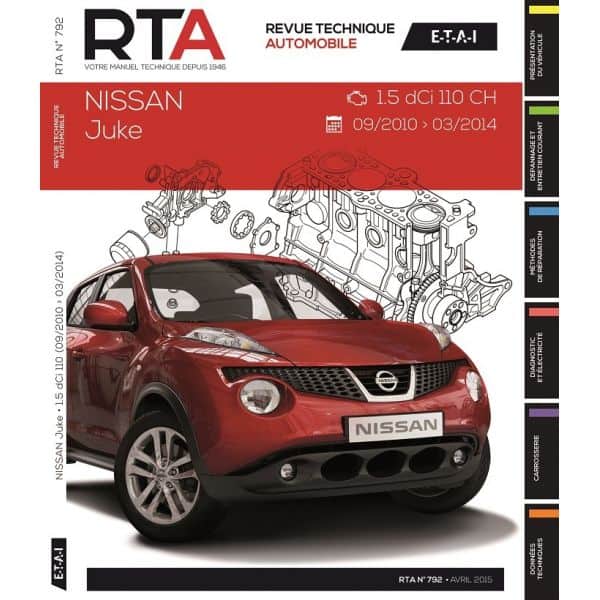 Juke 10-14 Revue Technique Nissan