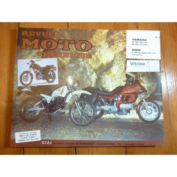 XT125 SR125 K100 Revue Technique moto BMW Yamaha