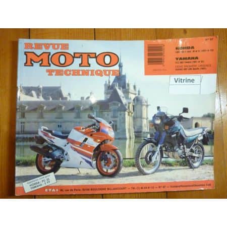 CBR600 XTZ660 Revue Technique moto Yamaha Honda