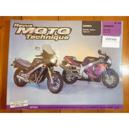 YZF750 NTV650 Revue Technique moto Yamaha Honda