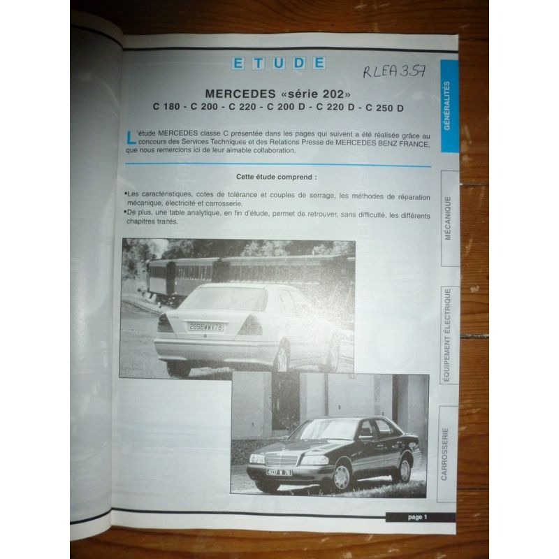 Manuel Dutilisation Mercedes Classe C W202 Pdf