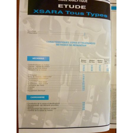 XSARA Revue Technique Citroen