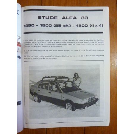 33 Revue Technique Alfa Romeo