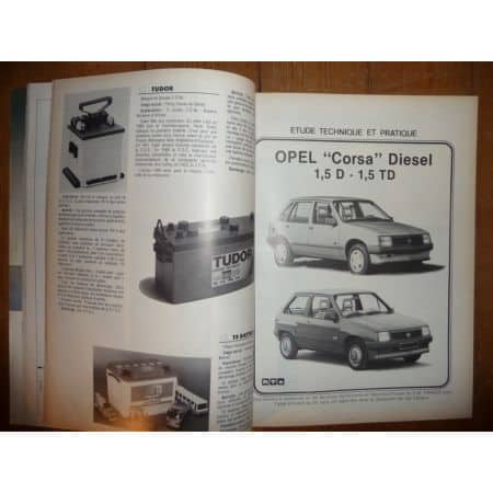 CORSA 1.5D Revue Technique Opel