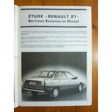 R21 Berl Revue Technique Renault