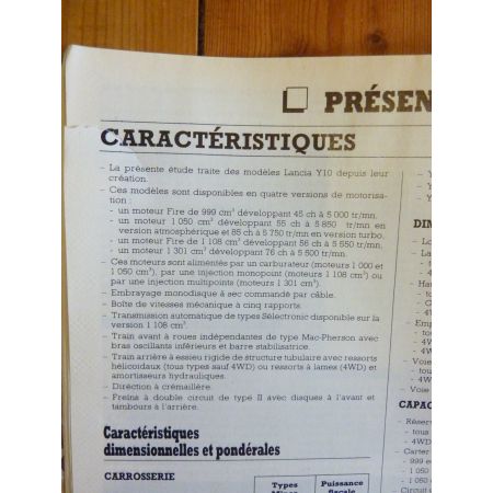 Y10 Revue Technique Lancia