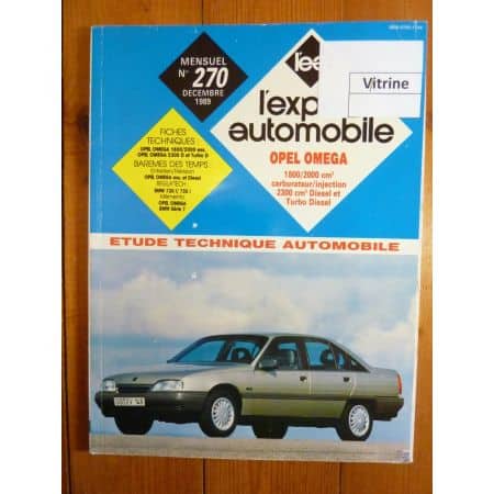 OMEGA A Revue Technique Opel