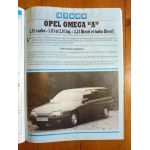 OMEGA A Revue Technique Opel