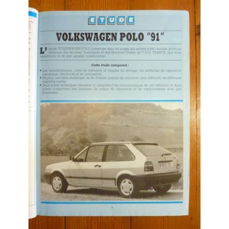 Polo 91 Revue Technique Volkswagen