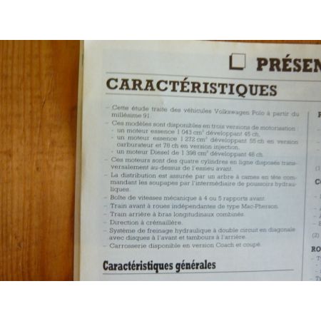 Polo 91 Revue Technique Volkswagen