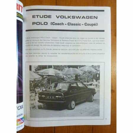 Polo I Revue Technique Volkswagen