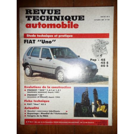 Uno Revue Technique Fiat