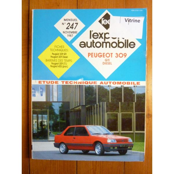 309 GTI Die Revue Technique Peugeot