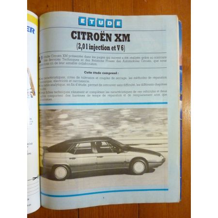 XM Inj ess Revue Technique Citroen
