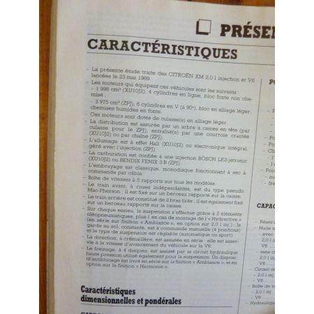 XM Inj ess Revue Technique Citroen
