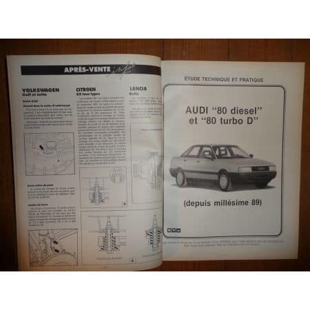 80 D 89- Revue Technique Audi