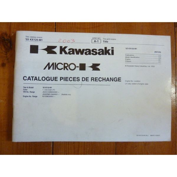 03- KX125 M1 Catalogue Pieces