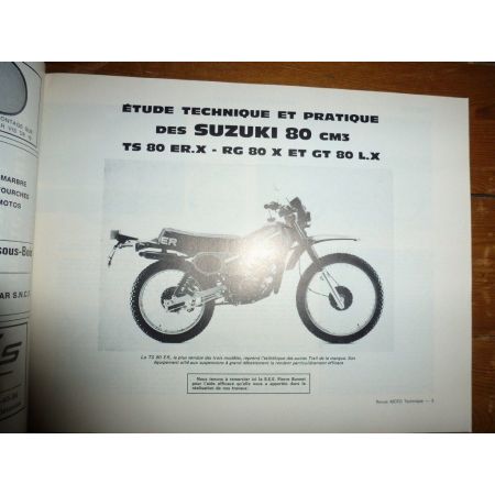 GL1100 TS RG GT80 Revue Technique moto Honda Suzuki