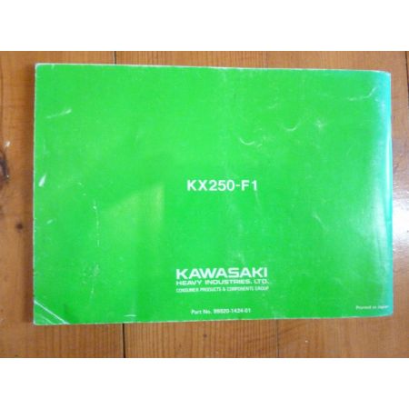 KX250 - Manuel Propriétaire