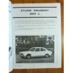 504 L Revue Technique Peugeot