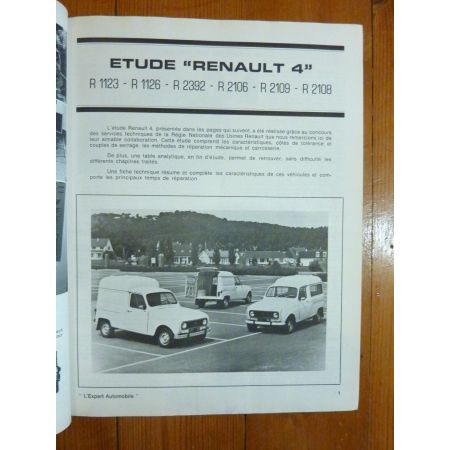 R4 Revue Technique Renault