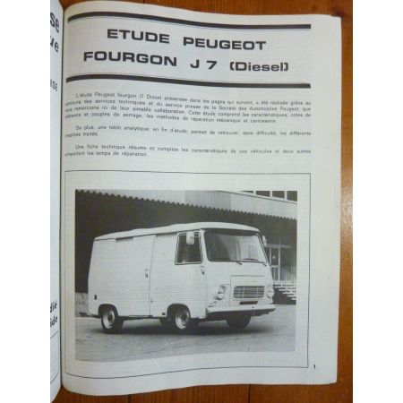 J7 Die Revue Technique Peugeot