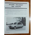 104 Coupé Revue Technique Peugeot