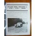 REKORD II Revue Technique Opel