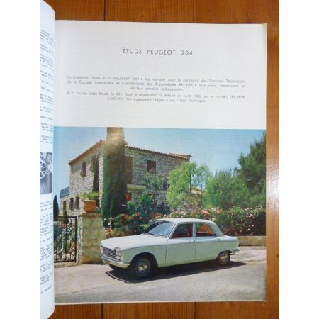 204 Revue Technique Peugeot