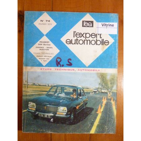 504 68- Revue Technique Peugeot