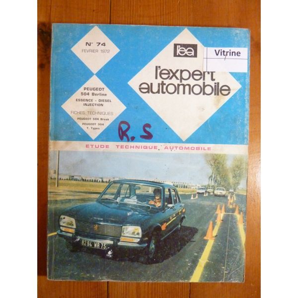 504 68- Revue Technique Peugeot