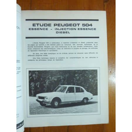 504 68- Revue Technique Peugeot