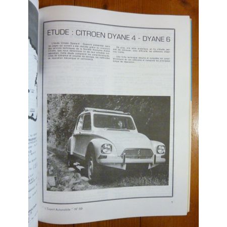Dyane 4 6 Revue Technique Citroen