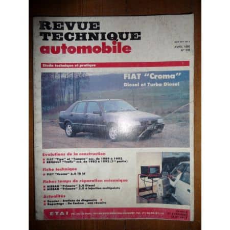 Croma D TD Revue Technique Fiat