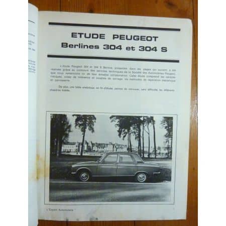 304 72 Revue Technique Peugeot