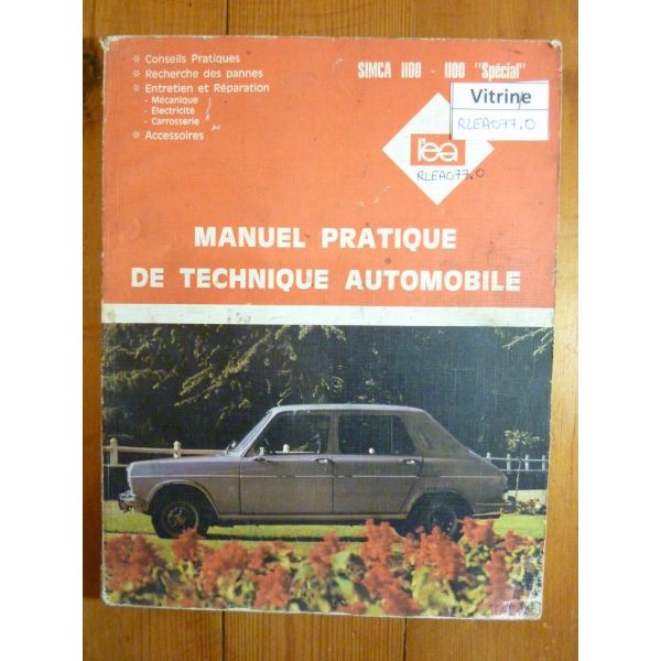 1100 Cooper Revue Technique LEA SIMCA