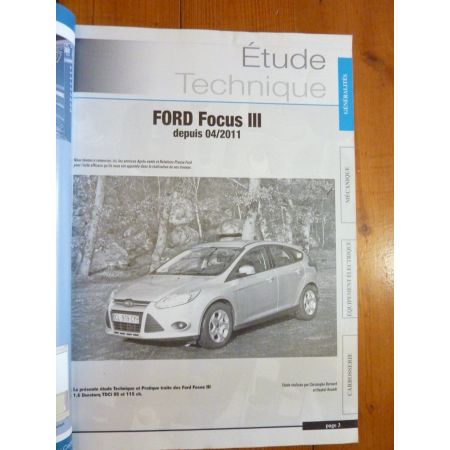 Focus TDCi 11- Revue Technique Ford