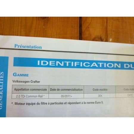 Crafter TDi 11- Revue Technique VW
