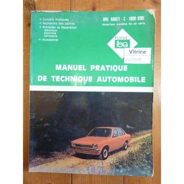 Kadett C Revue Technique Opel