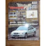 RTA Revues techniques ROVER Série 600 Essence atmosphétique 2.0l - 2.3l et Diesel