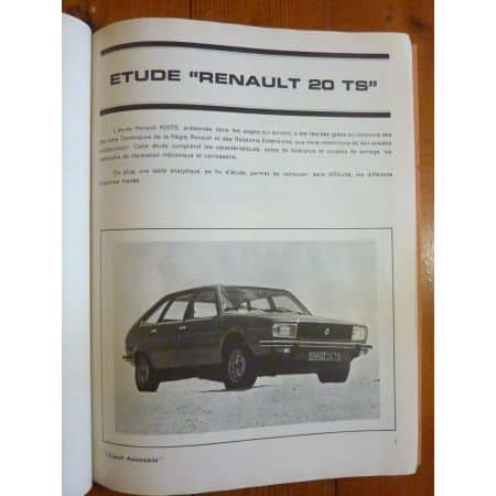 R20 TS 73-83 Revue Technique Renault
