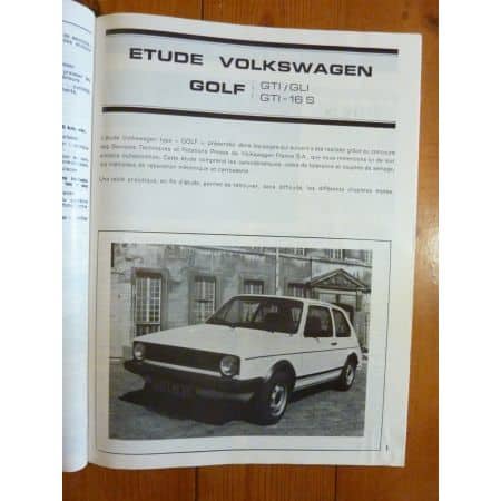 Golf GTI  Revue Technique VW