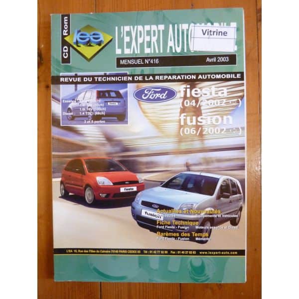 Fiesta 02- Revue Technique Ford