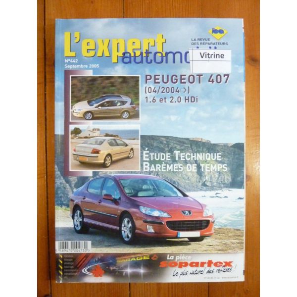 407 HDi 04- Revue Technique Peugeot