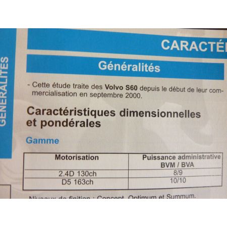 S60 00- Revue Technique Volvo
