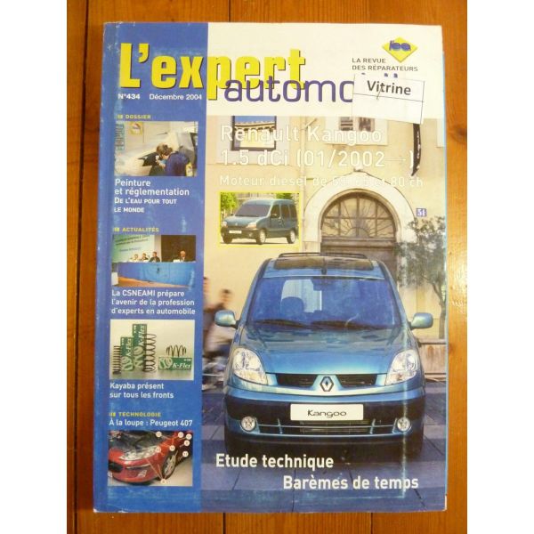 Kangoo dCi 02- Revue Technique Renault