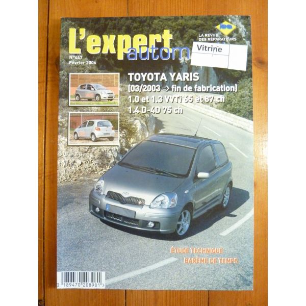 Yaris 03- Revue Technique Toyota