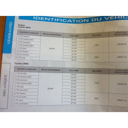 Golf VI 06- Revue Technique Volkswagen
